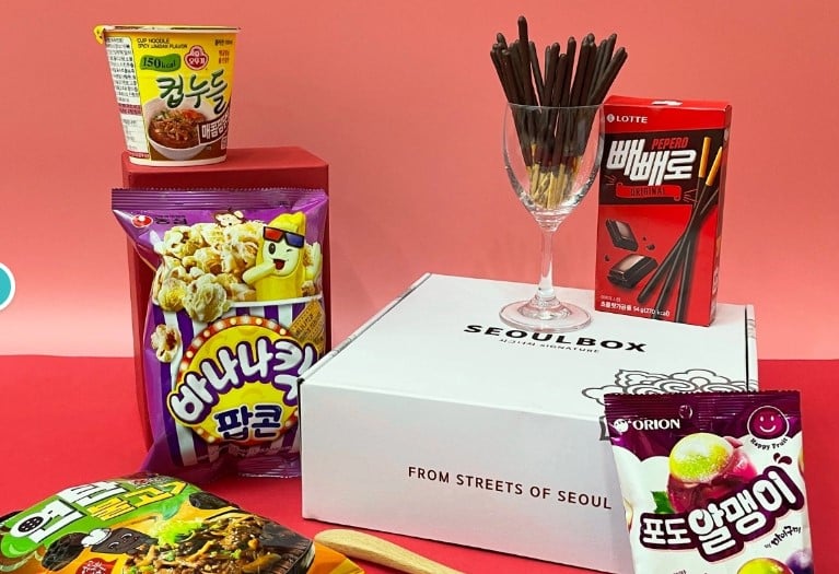Korean subscription box snacks